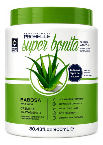 Mascarilla Probelle Super Bonita Babosa 900ml