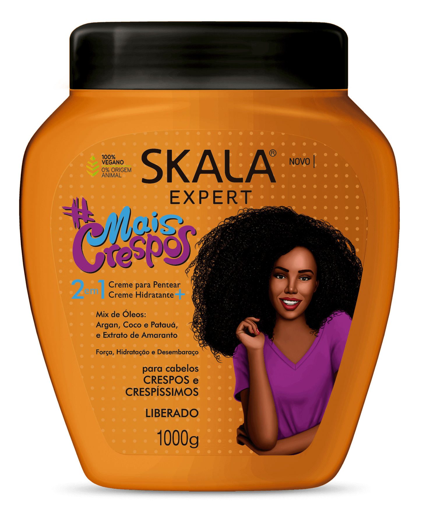 Skala - "#Mais Crespos" Tratamiento Hidratación 1 Kg