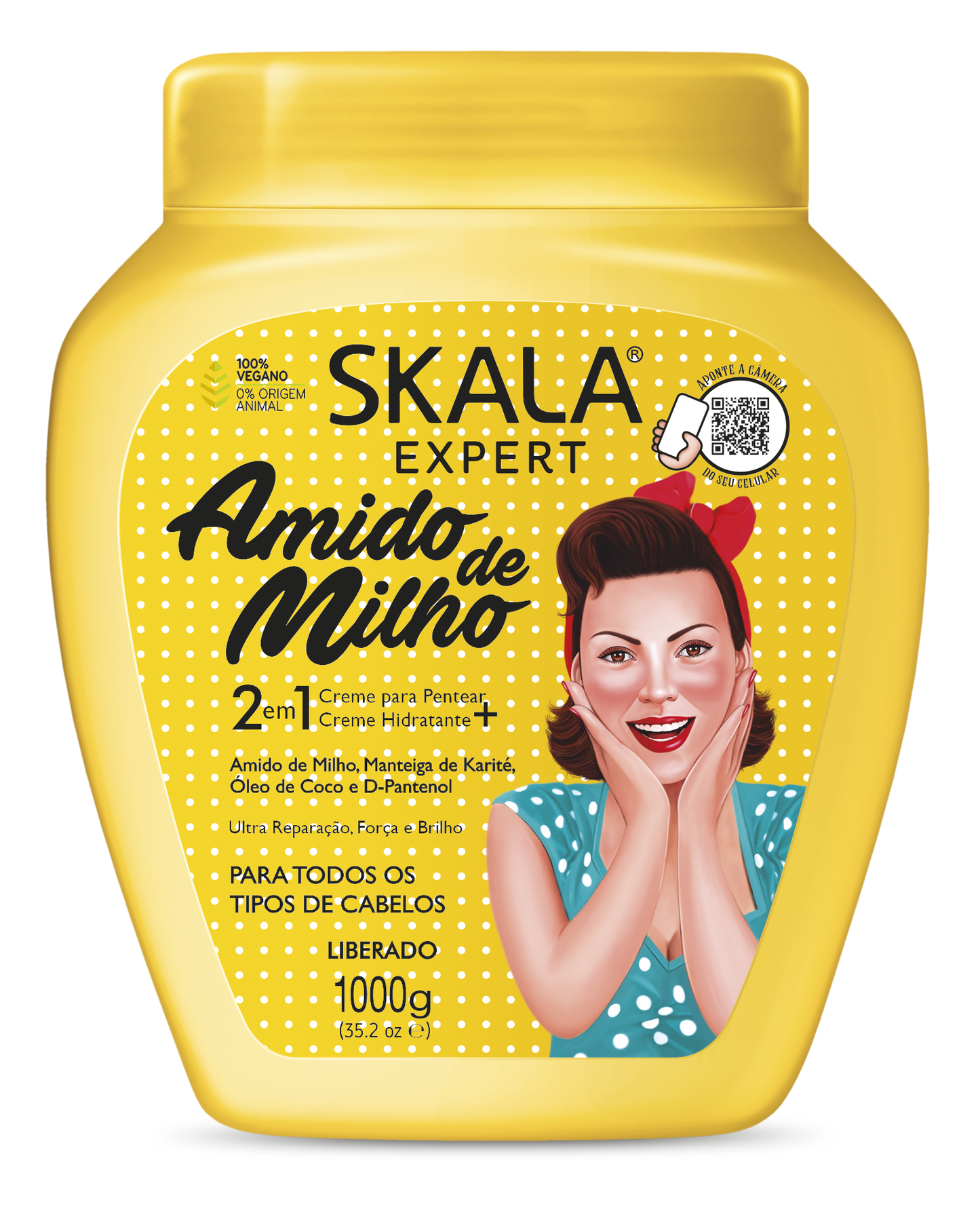 Skala - "Amido de Milho" Tratamiento Reparación 1 Kg