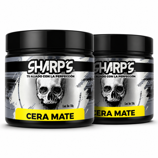 Kit Cera Moldeadora Sharp´S Efecto Mate 300g