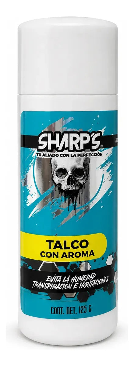 Talco Con Aroma Sharps 0 Humedad Transpiración E Irritación