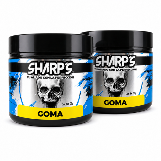Kit Goma Para Peinar Sharps Alta Fijación 300g