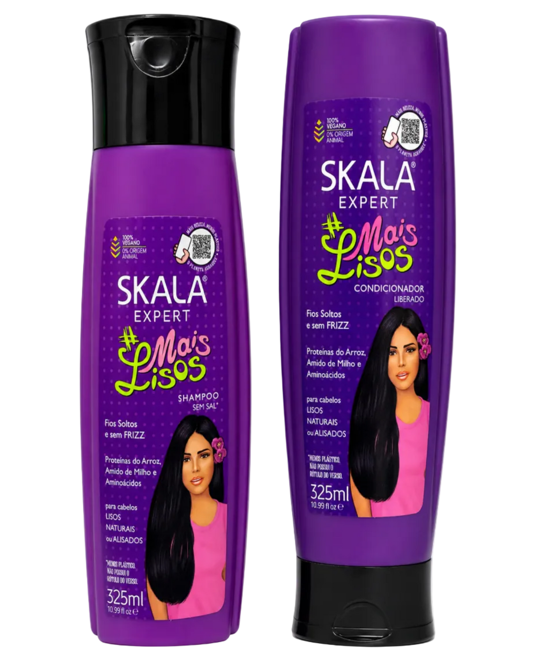 Kit Skala Mais Lisos Shampoo y Acondicionador 2x325 ml