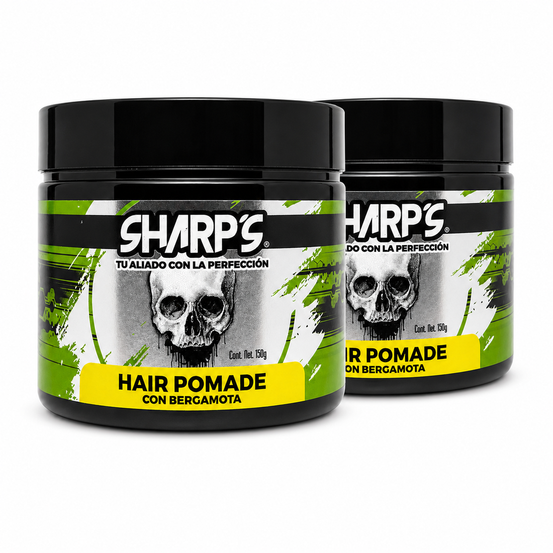 Kit Pomada Para Peinar Sharps Fijación Natural Alta Duración