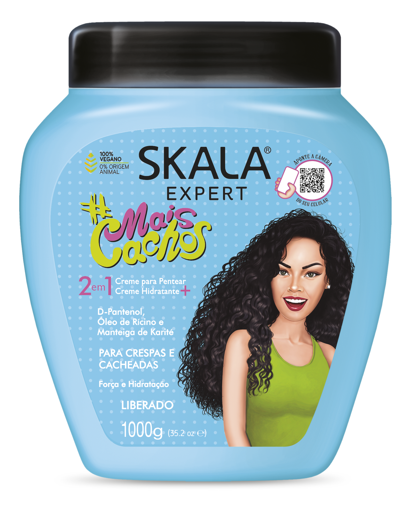 Skala - "#Mais Cachos" Tratamiento Hidratación 1 Kg